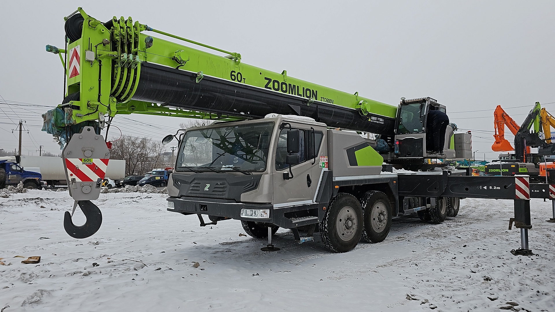 Автокран ZOOMLION ZTC600V